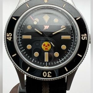 Pedro Wu “Poseidon” Automatic Dive Watch–40mm Stainless Steel Case | Seiko NH38